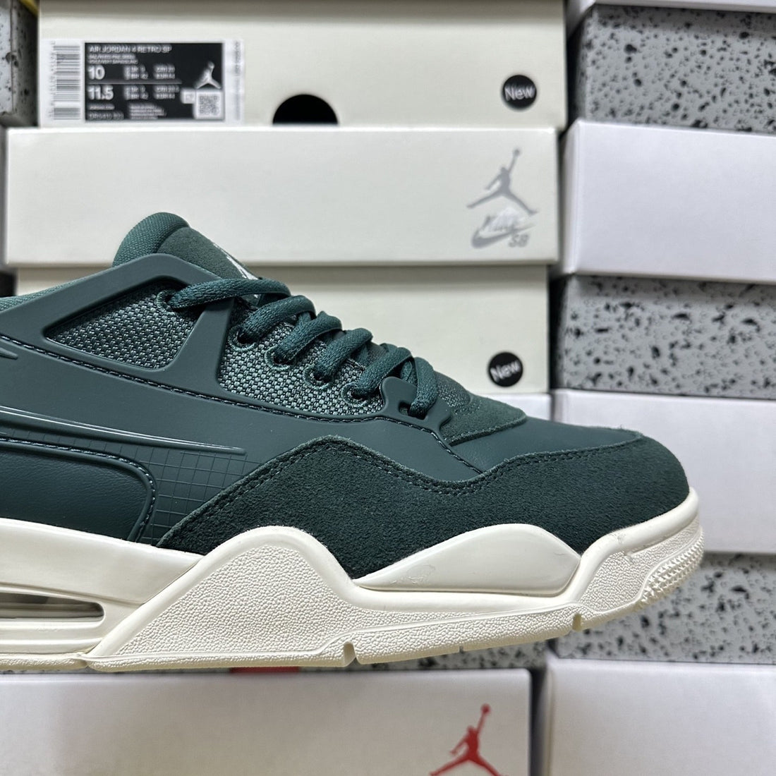 Air Jordan 4 RM Forest Green