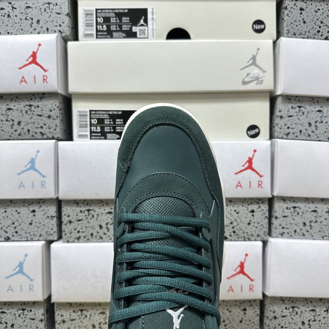 Air Jordan 4 RM Forest Green
