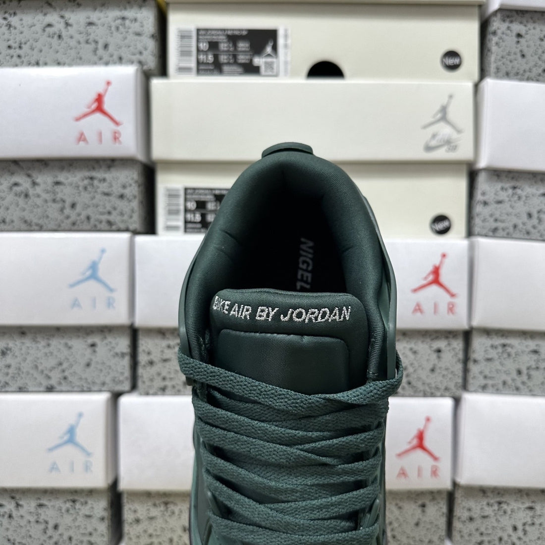 Air Jordan 4 RM Green Black