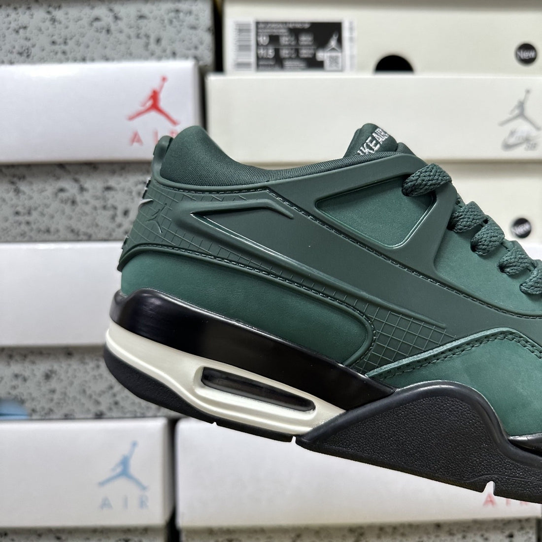 Air Jordan 4 RM Green Black