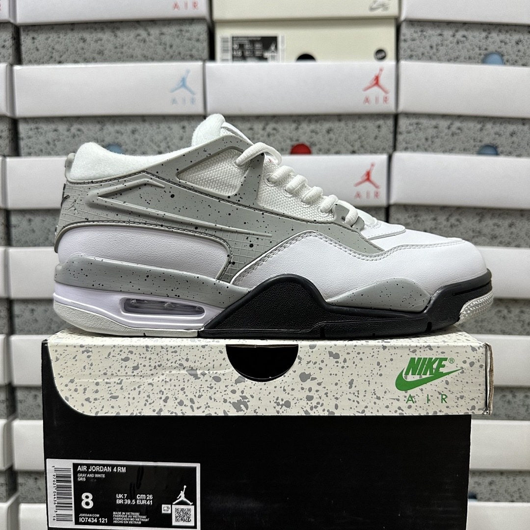 Air Jordan 4 RM Grey Black White