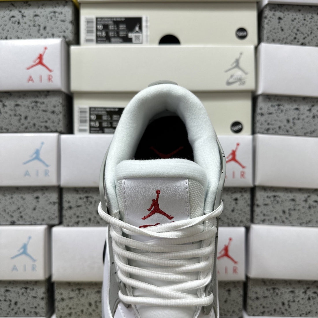 Air Jordan 4 RM Grey Black White