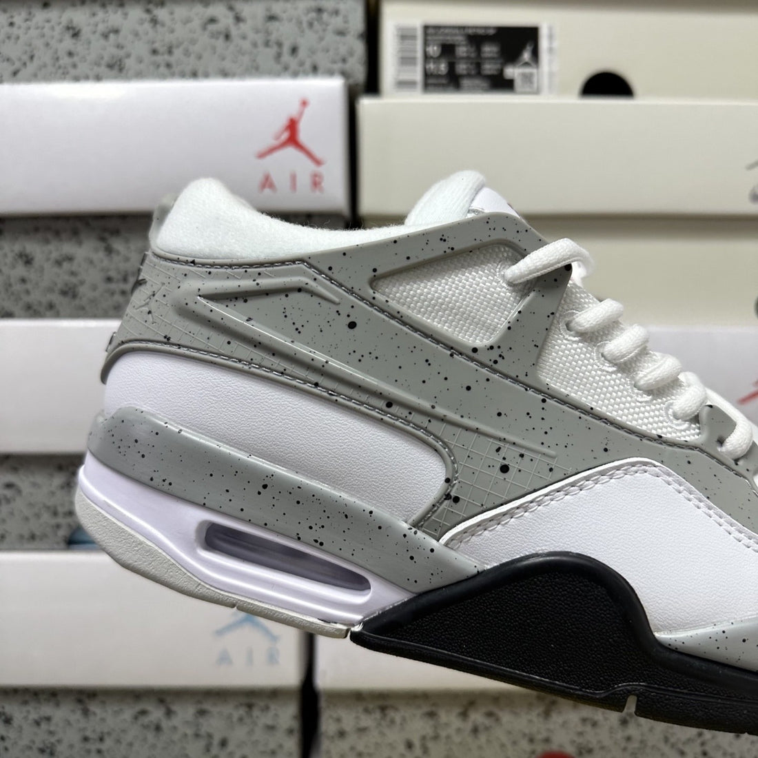 Air Jordan 4 RM Grey Black White