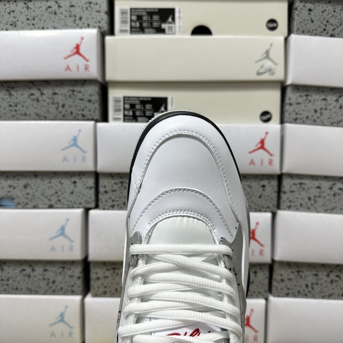 Air Jordan 4 RM Grey Black White