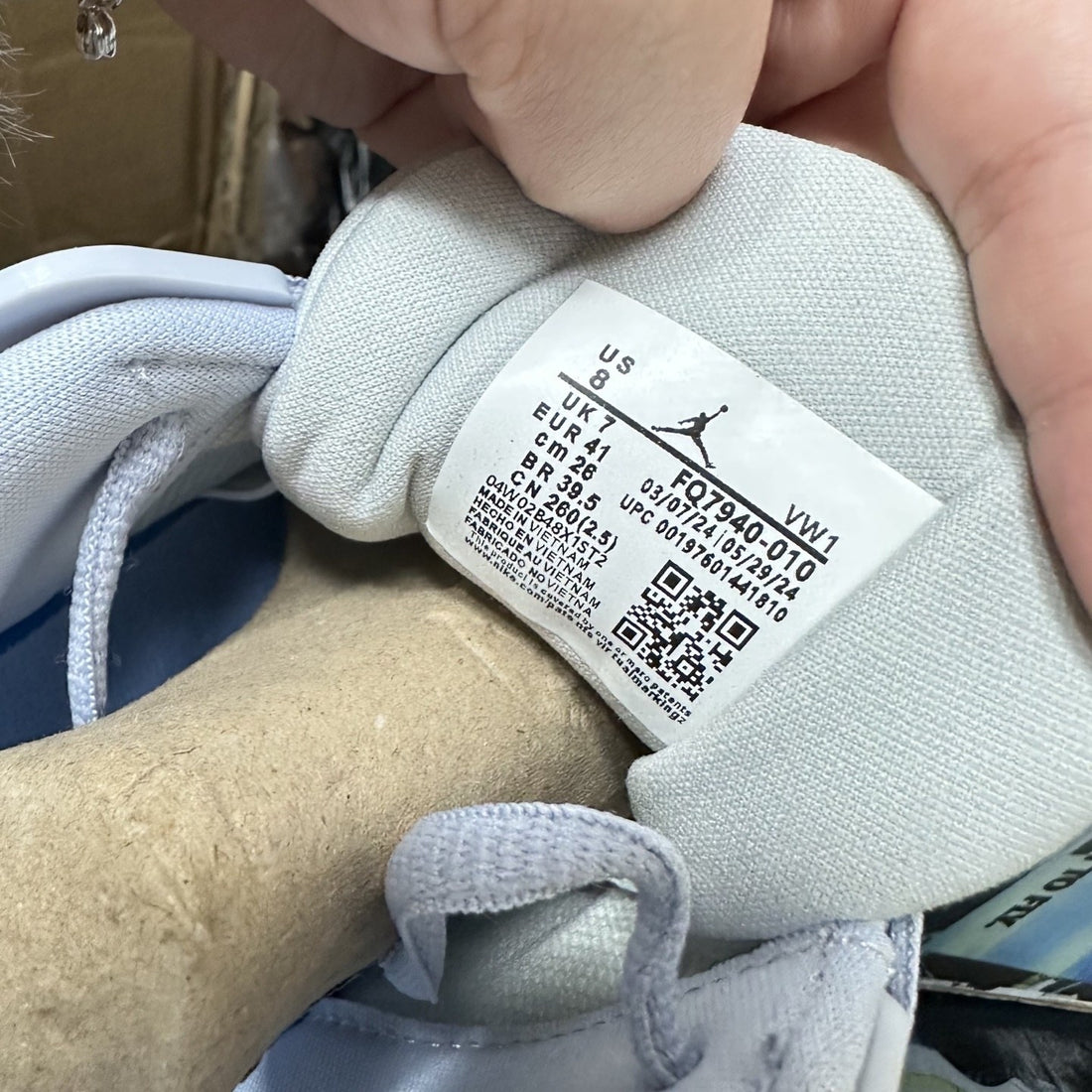 Air Jordan 4 RM Ice Blue
