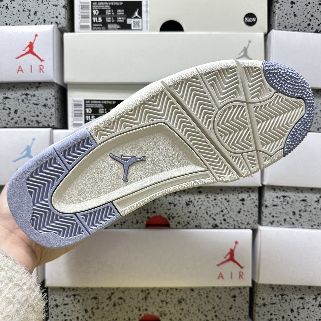 Air Jordan 4 RM Ice Blue