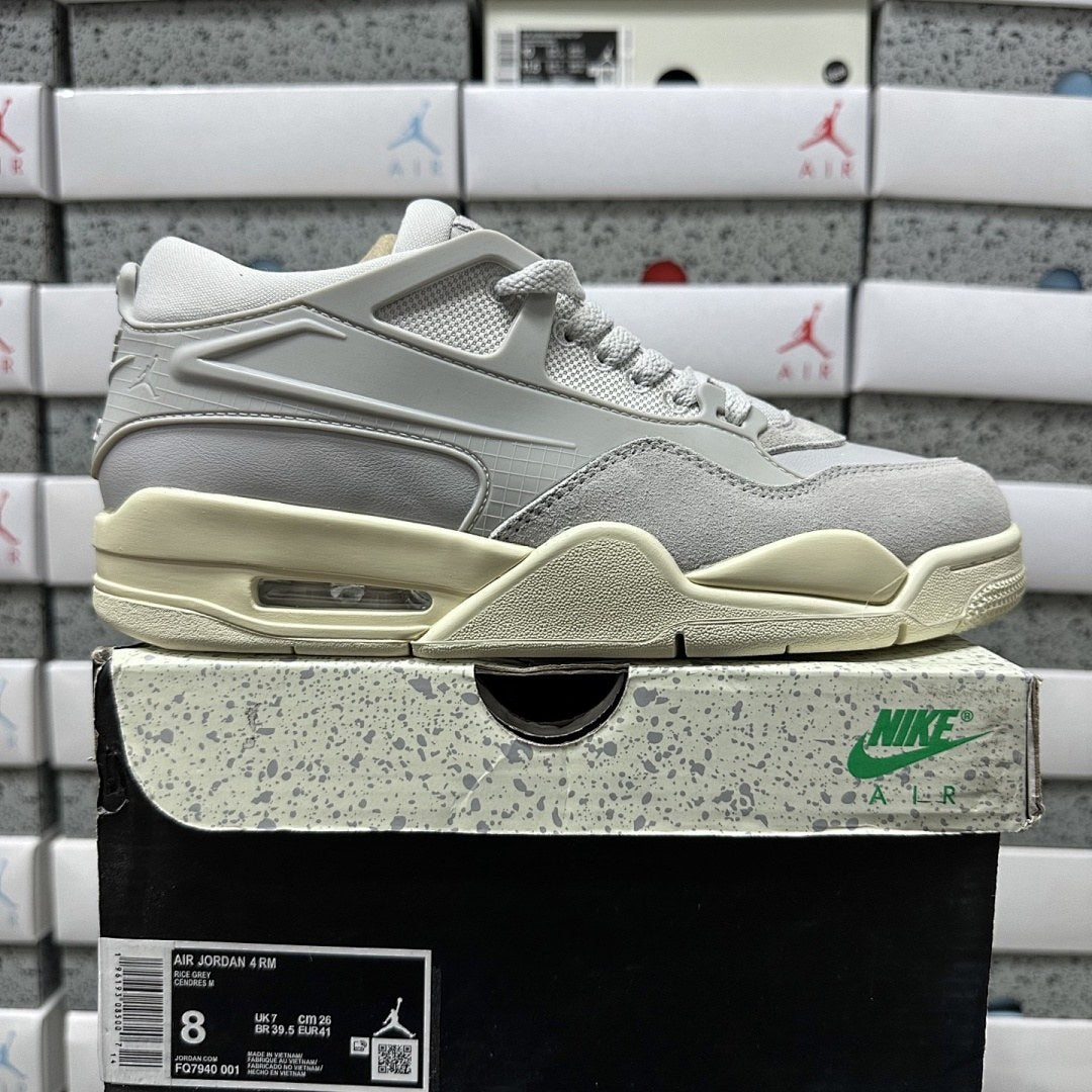 Air Jordan 4 RM Light Grey Sail