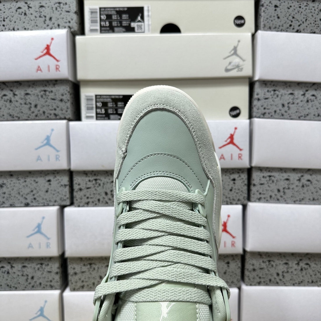 Air Jordan 4 RM Mint Green