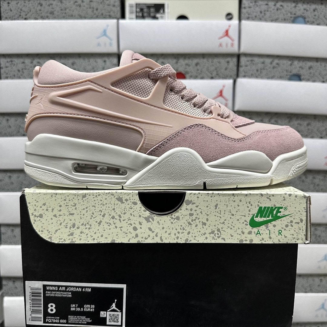 Air Jordan 4 RM Pink Suede