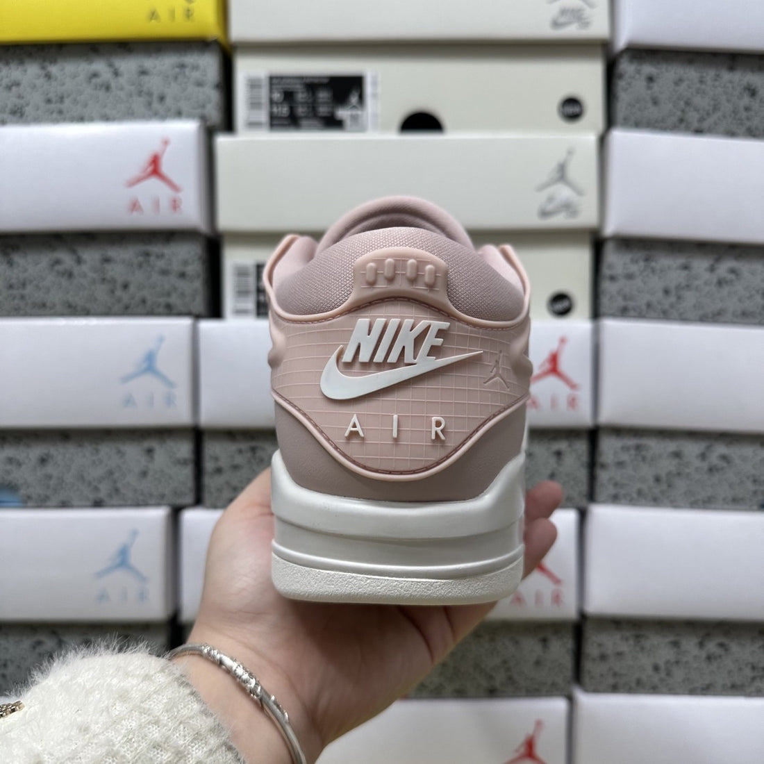Air Jordan 4 RM Pink Suede