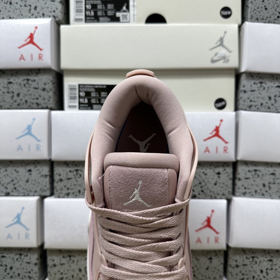 Air Jordan 4 RM Pink Suede