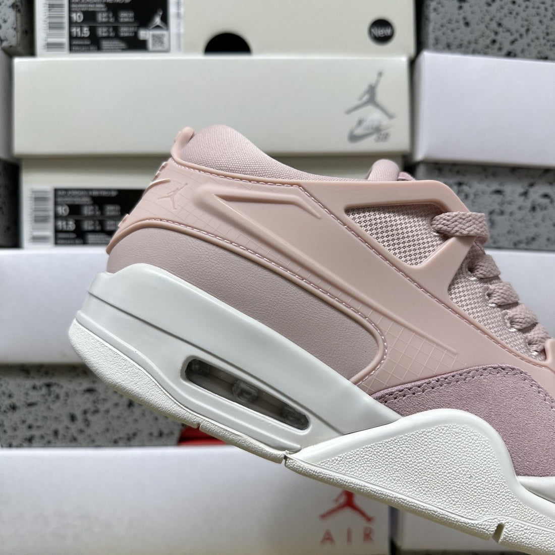 Air Jordan 4 RM Pink Suede