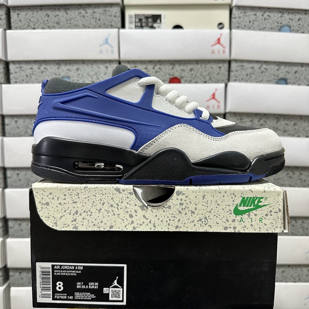 Air Jordan 4 RM Royal Blue White