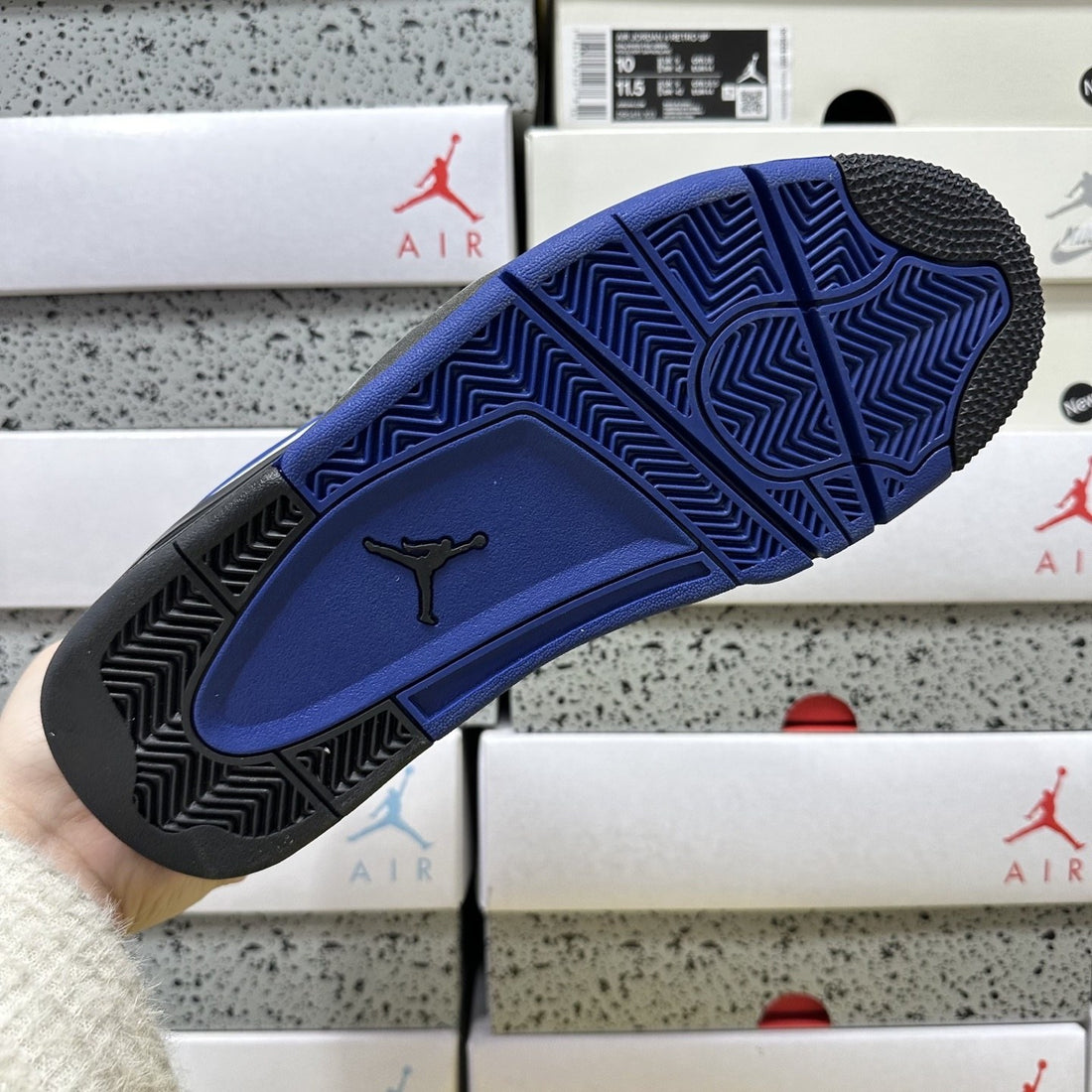 Air Jordan 4 RM Royal Blue White