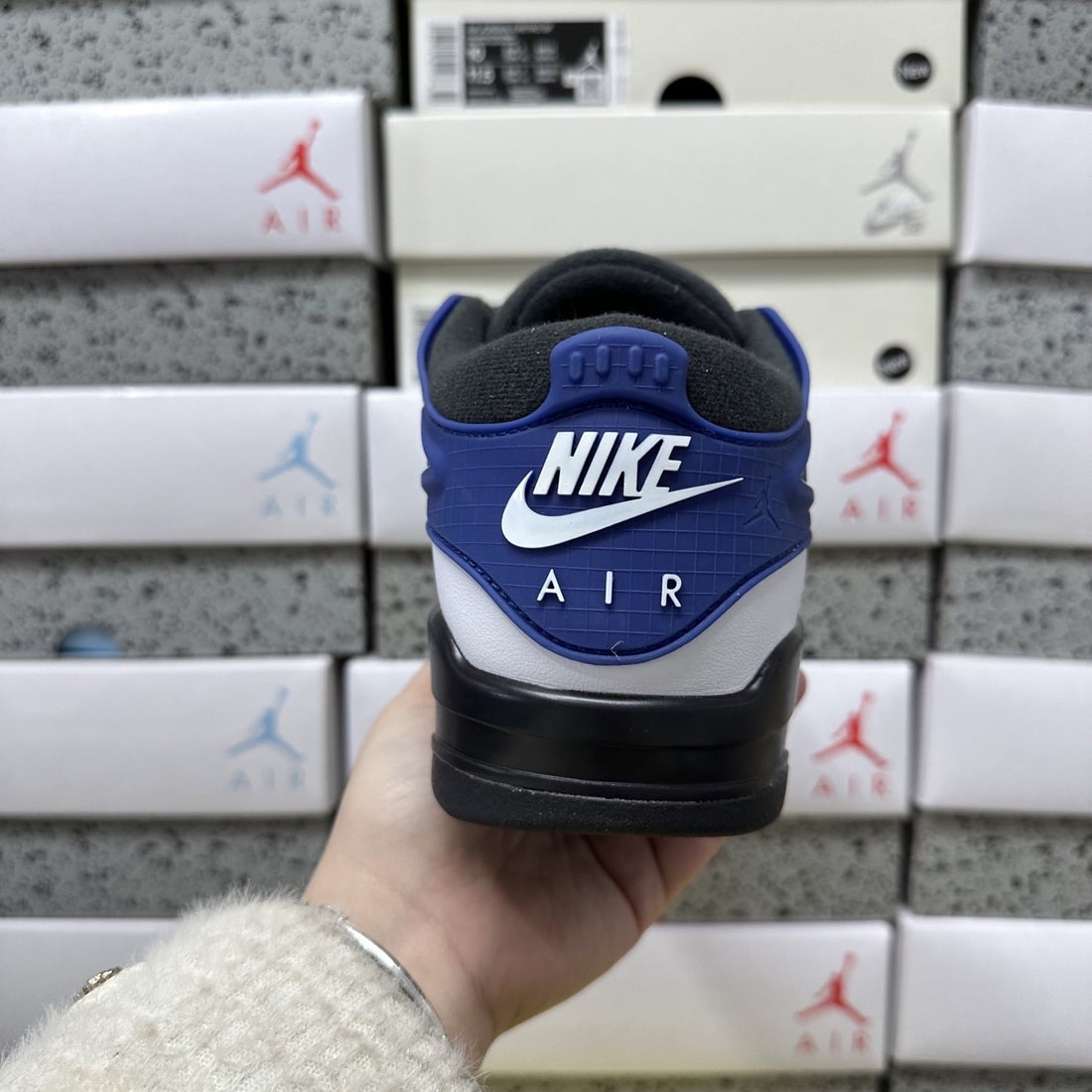 Air Jordan 4 RM Royal Blue White