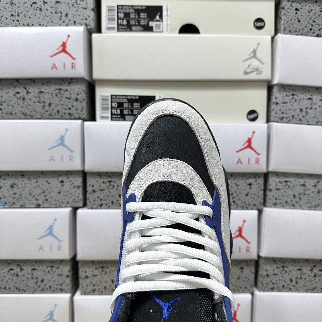 Air Jordan 4 RM Royal Blue White