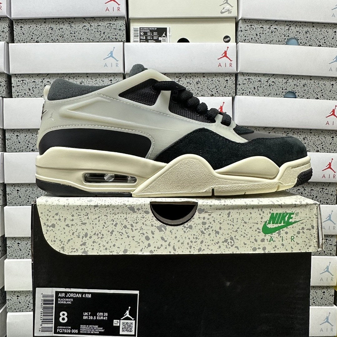 Air Jordan 4 RM Sail Black