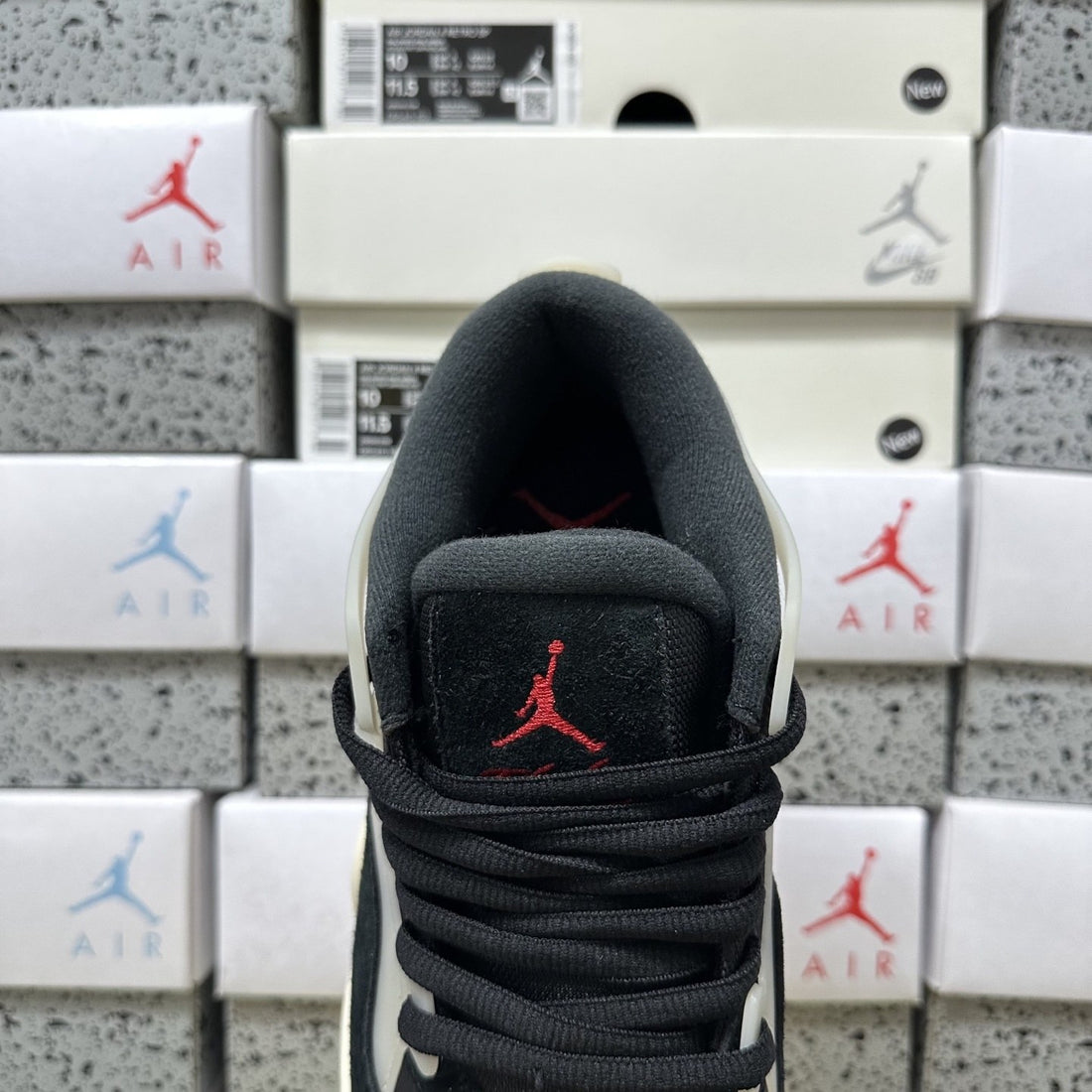 Air Jordan 4 RM Sail Black