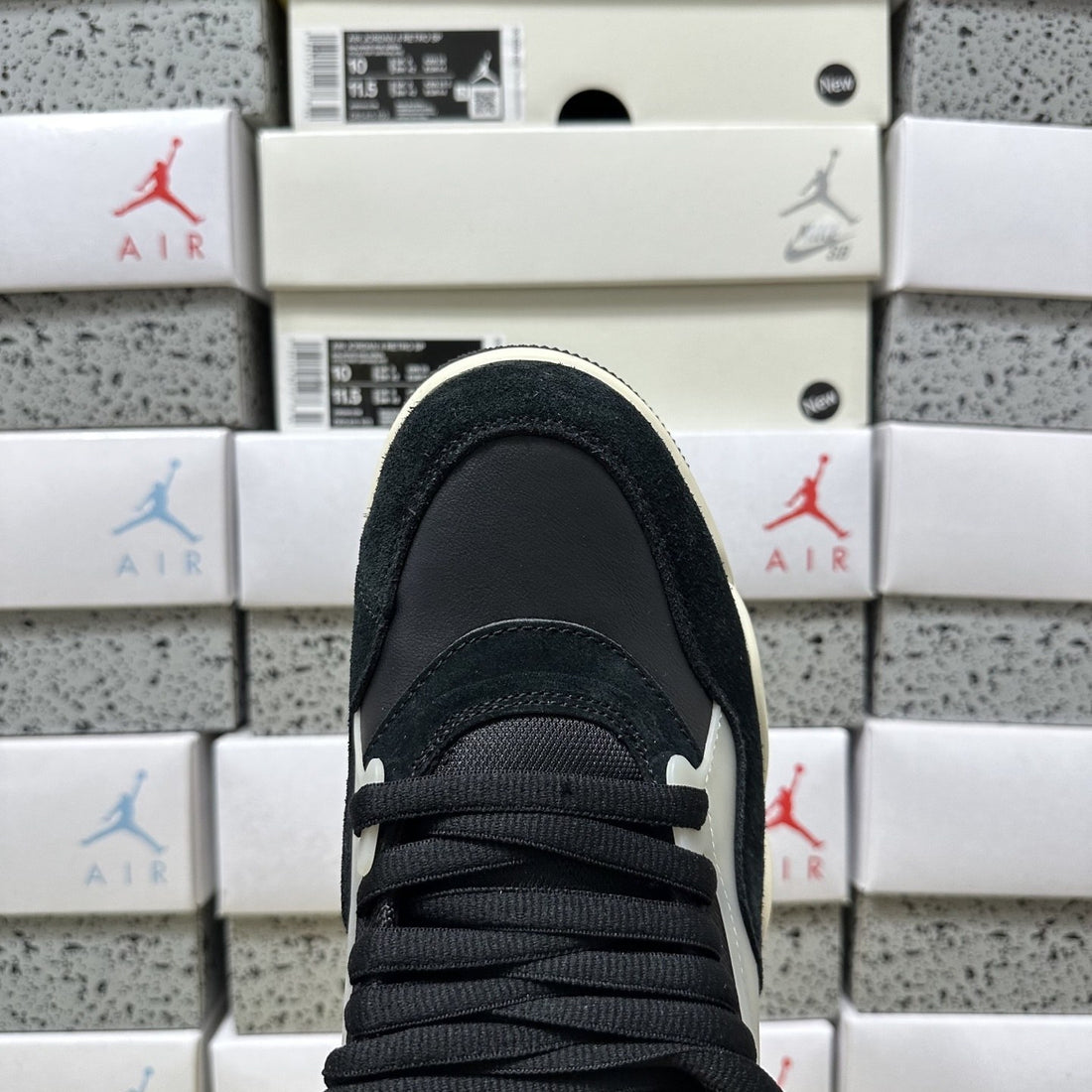 Air Jordan 4 RM Sail Black