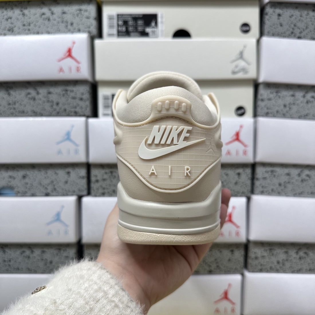 Air Jordan 4 RM Sail Cream