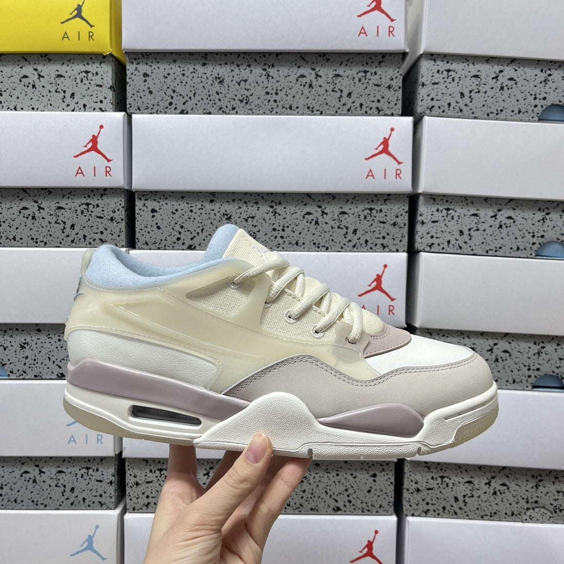 Air Jordan 4 RM Sail Ice