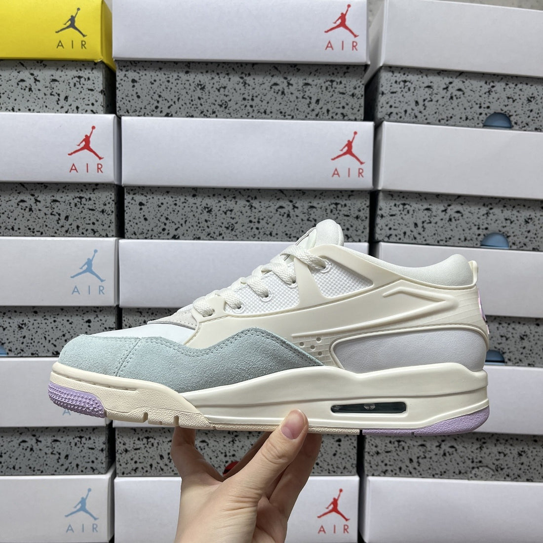 Air Jordan 4 RM Sail Mint