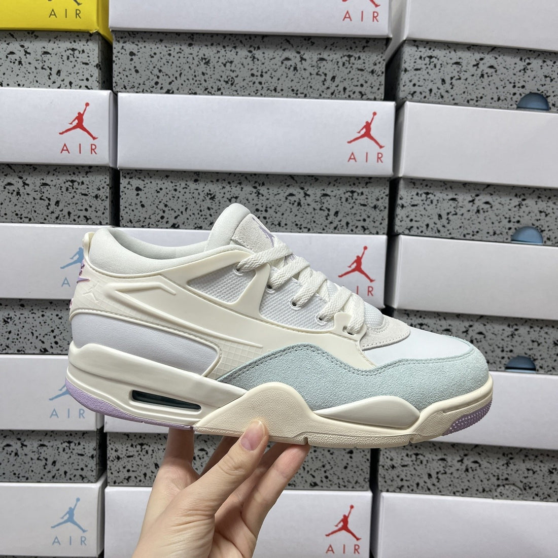 Air Jordan 4 RM Sail Mint