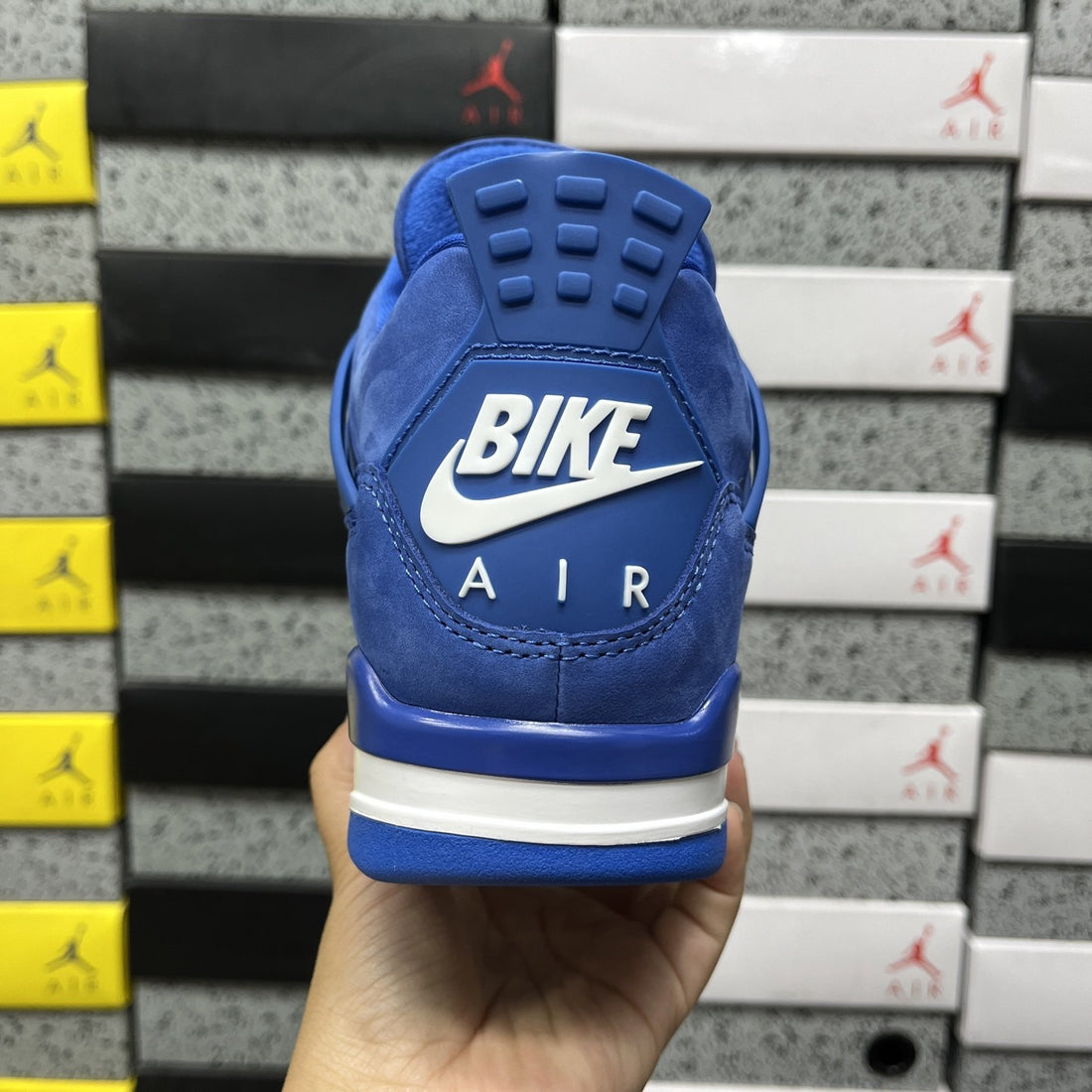 Air Jordan 4 Royal Blue Suede