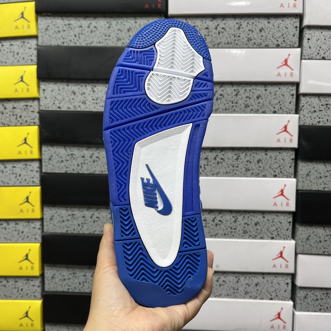 Air Jordan 4 Royal Blue Suede