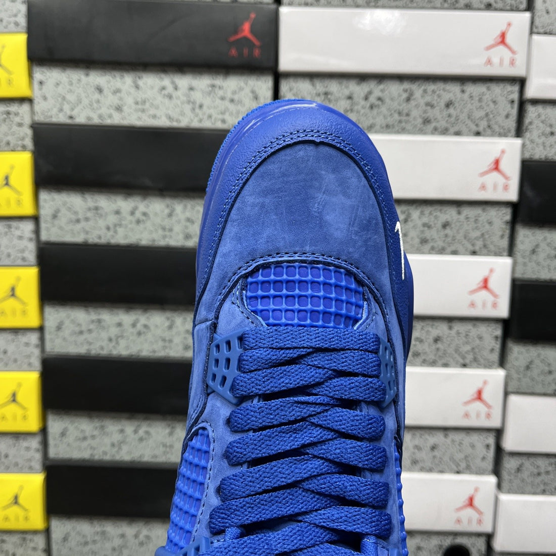 Air Jordan 4 Royal Blue Suede