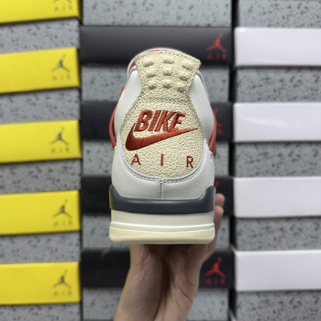 Air Jordan 4 Sail Burgundy