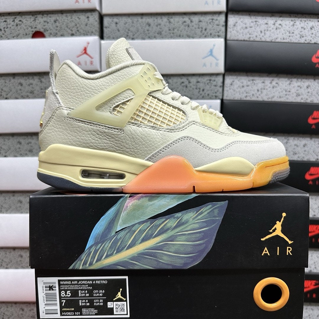 Air Jordan 4 Sail Orange