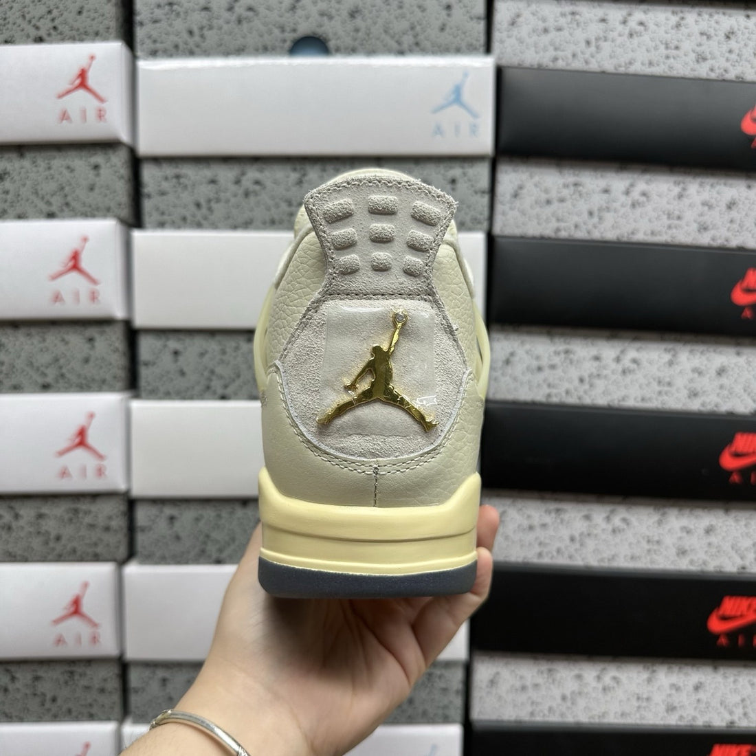 Air Jordan 4 Sail Orange