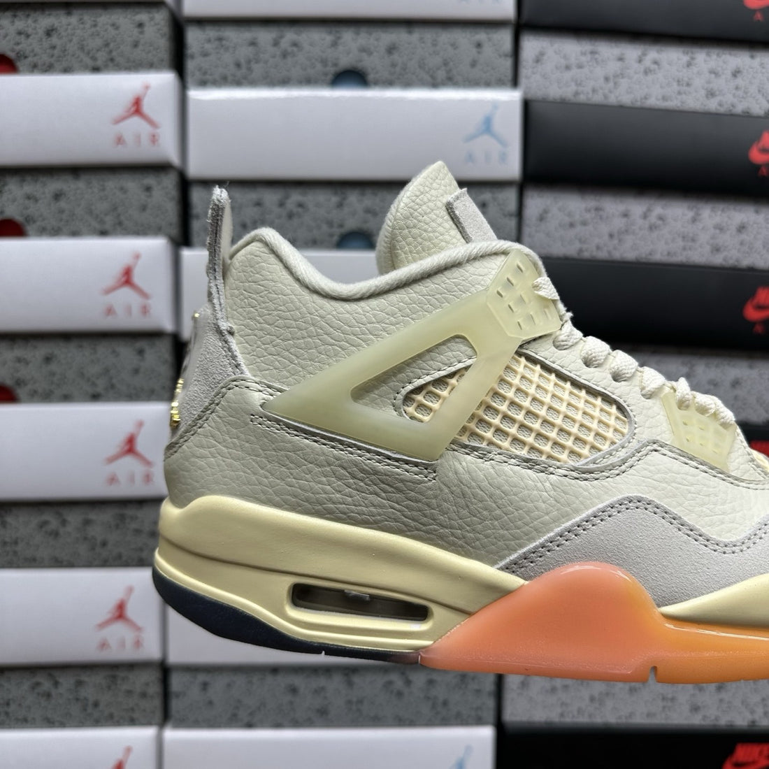 Air Jordan 4 Sail Orange