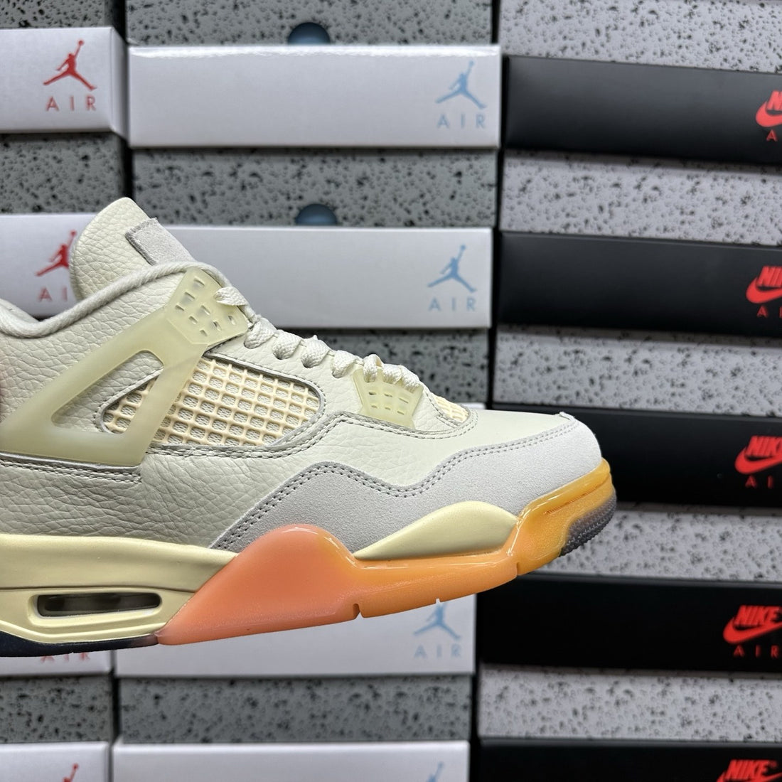 Air Jordan 4 Sail Orange