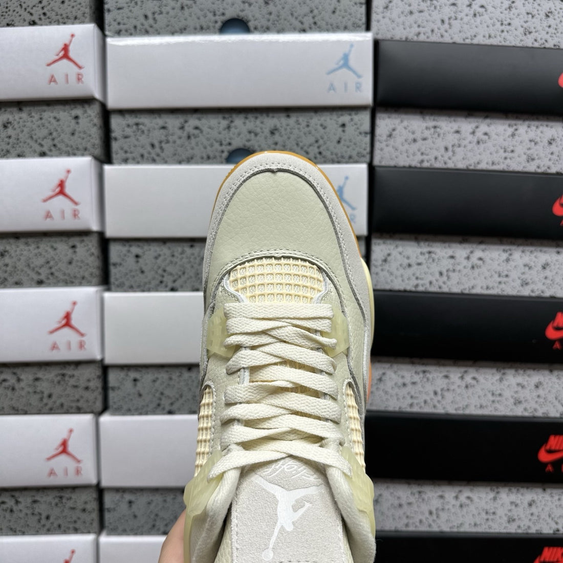 Air Jordan 4 Sail Orange