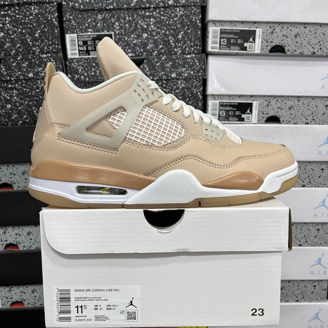Air Jordan 4 Sand Shimmer
