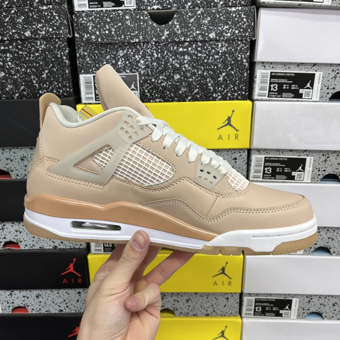 Air Jordan 4 Sand Shimmer