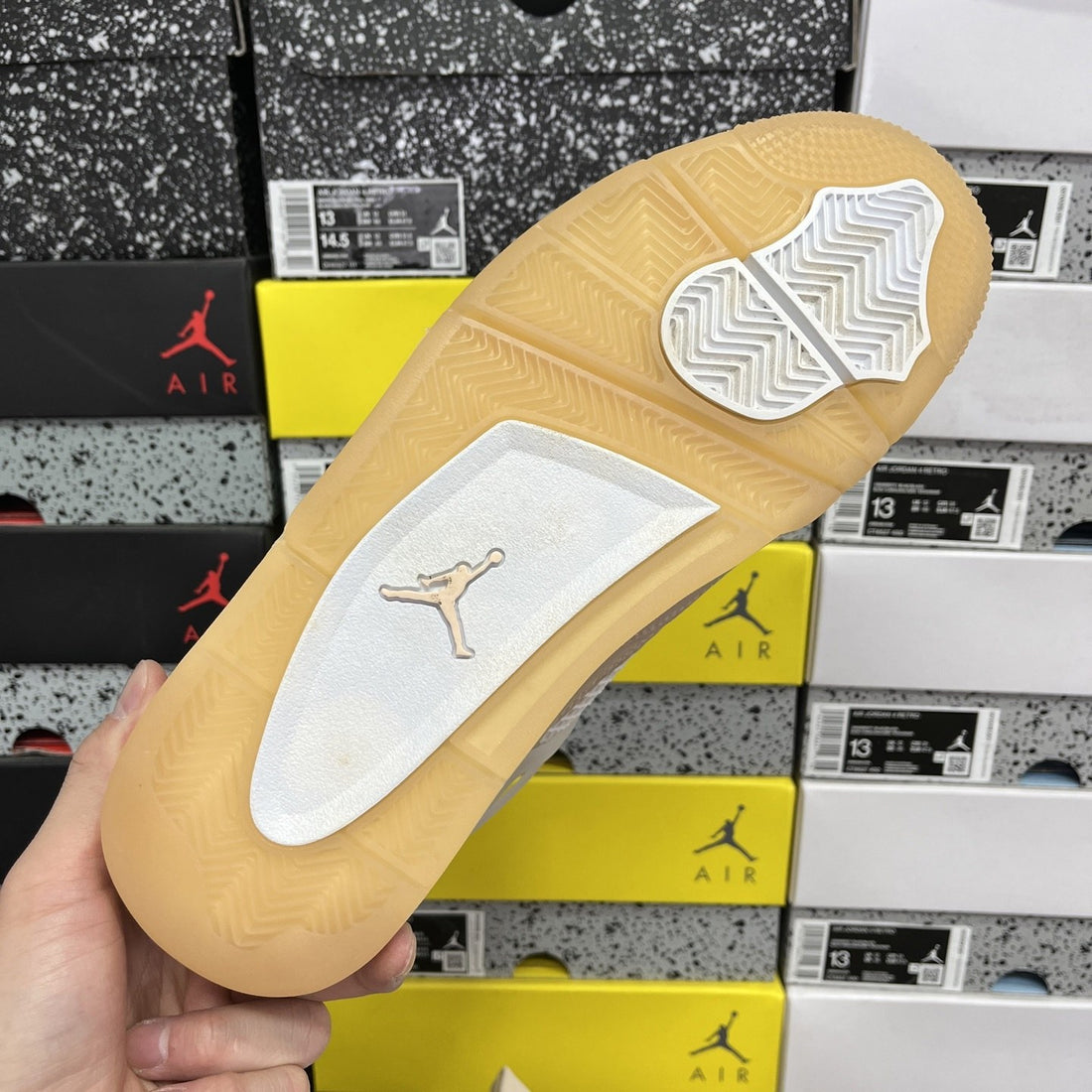 Air Jordan 4 Sand Shimmer