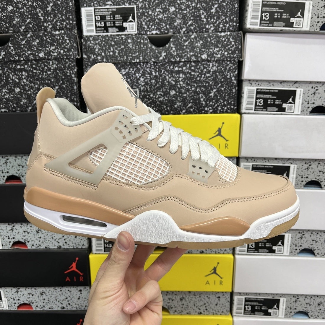 Air Jordan 4 Sand Shimmer