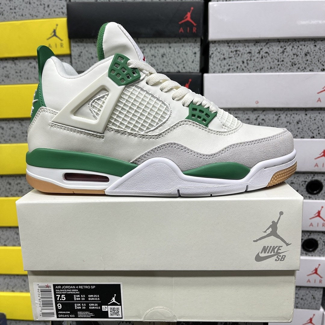 Air Jordan 4 SB Pine Green