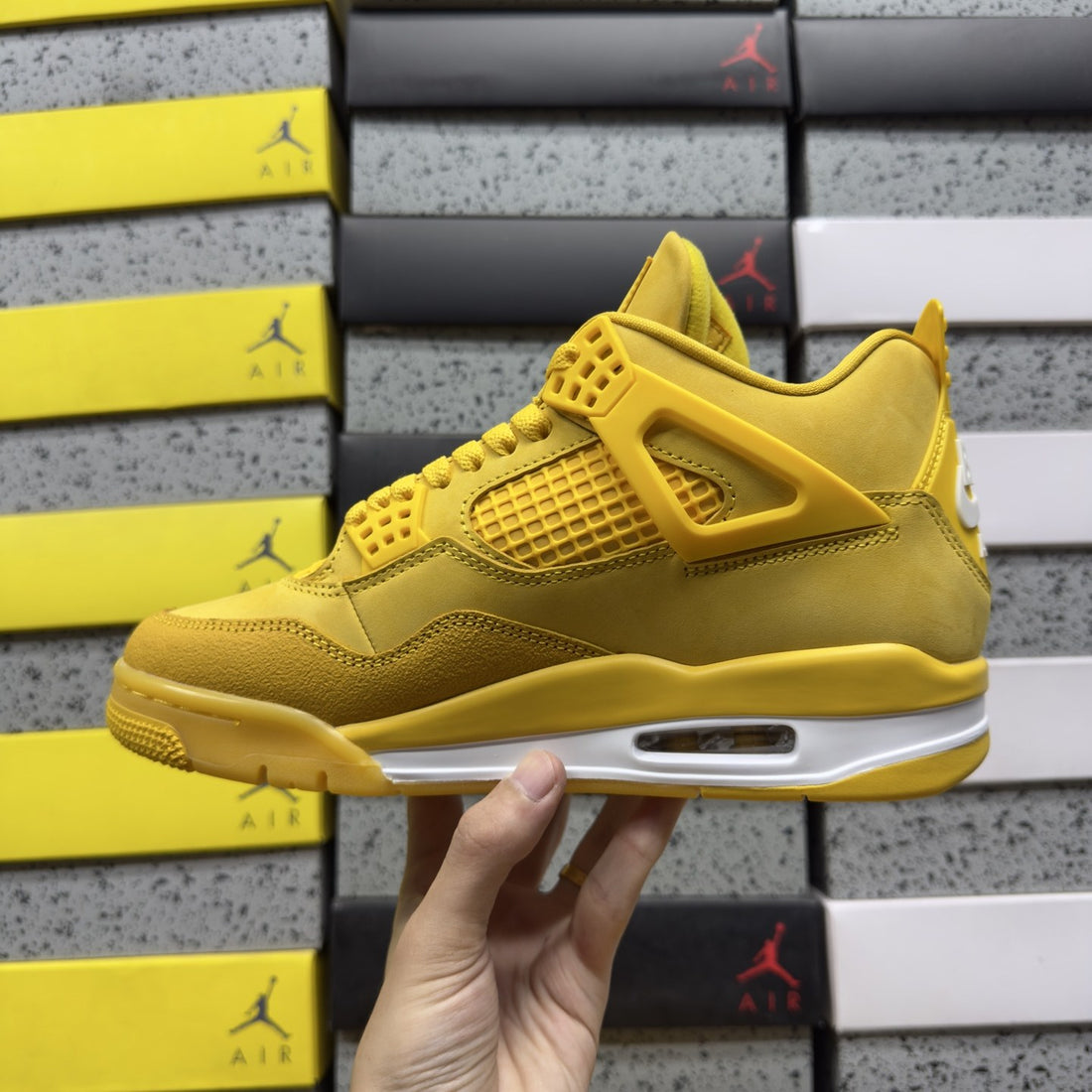 Air Jordan 4 Tour Yellow Suede