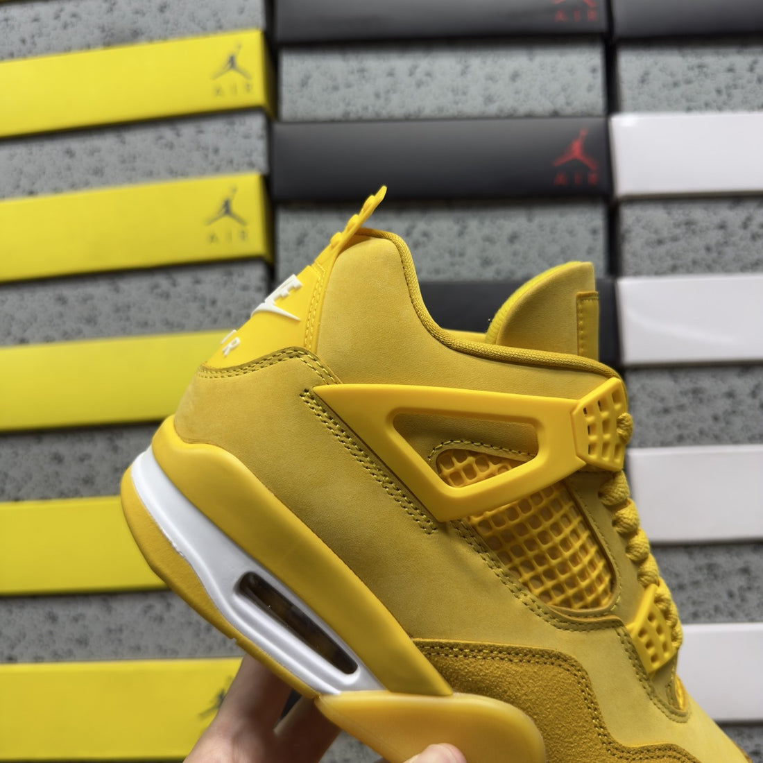 Air Jordan 4 Tour Yellow Suede