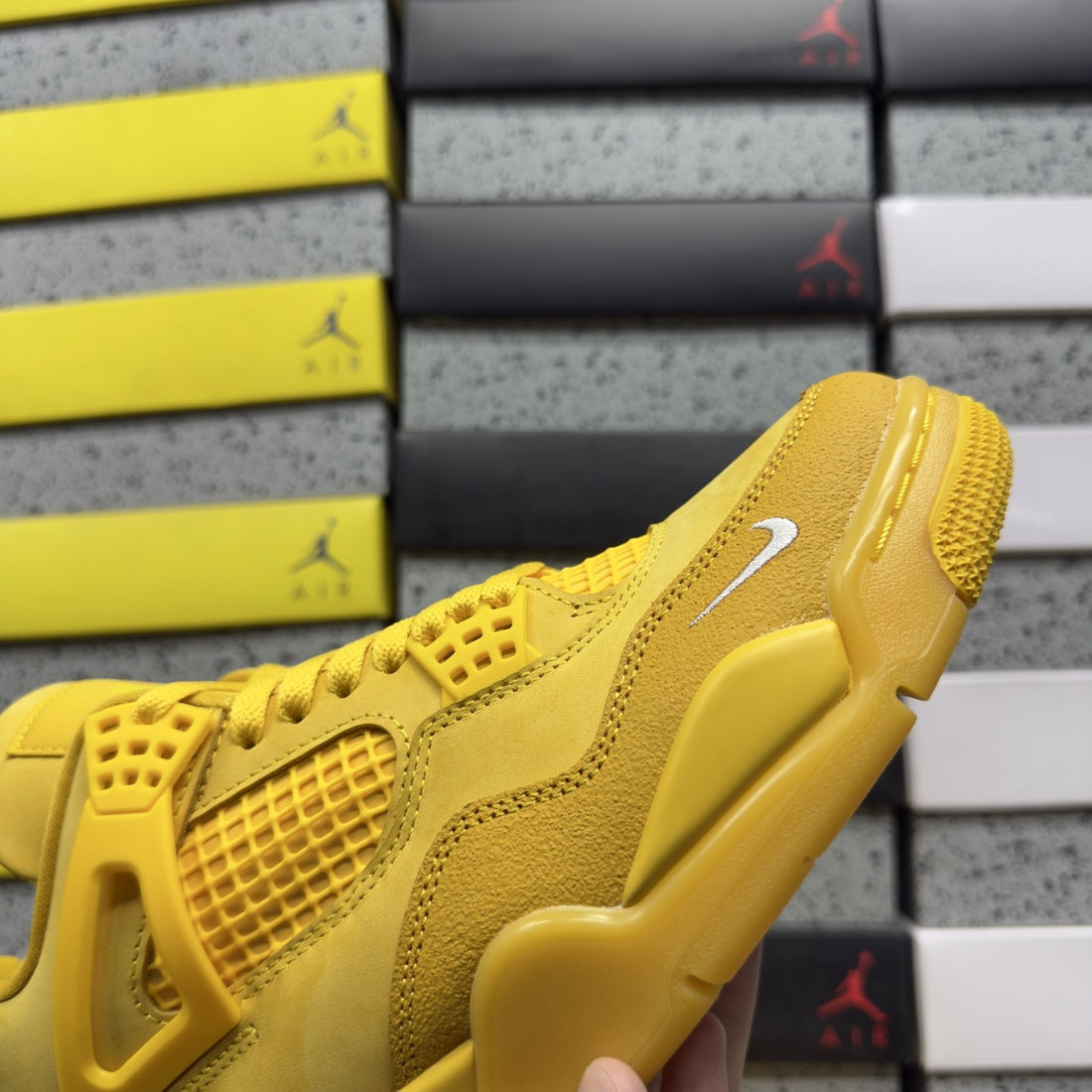 Air Jordan 4 Tour Yellow Suede