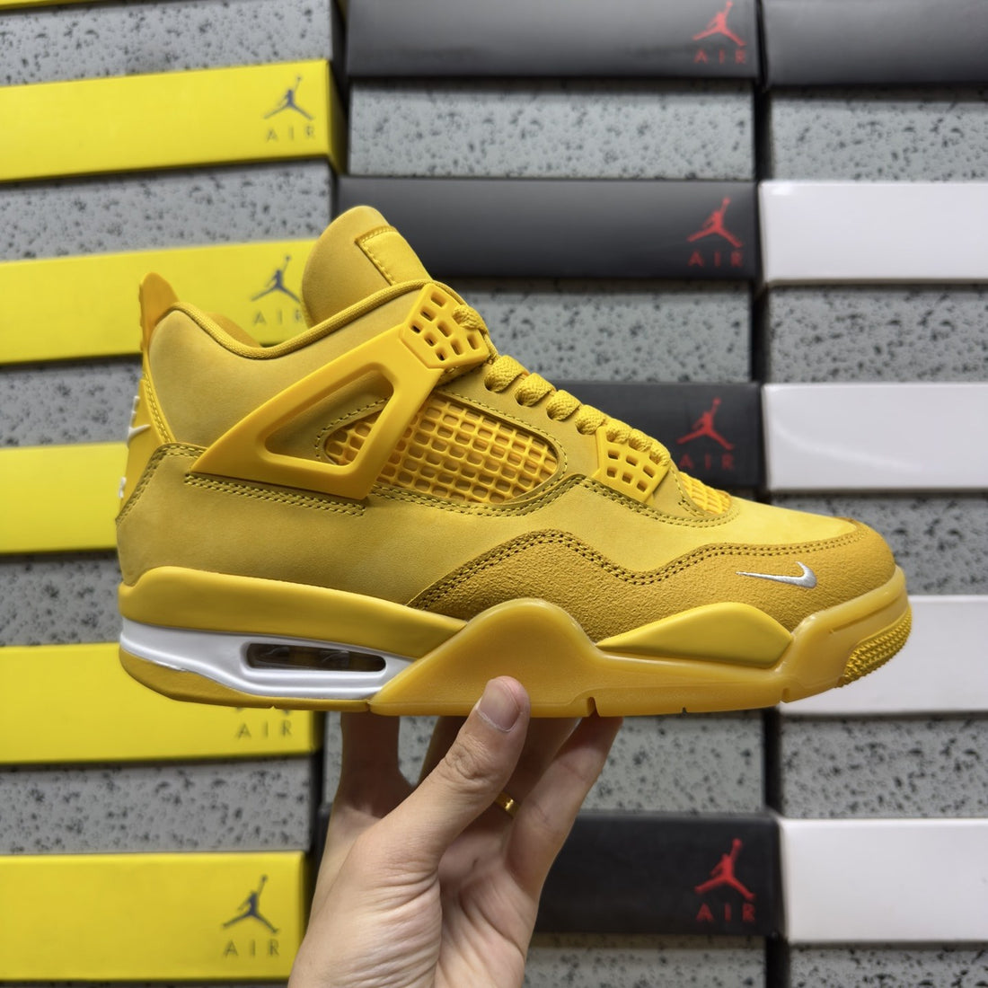 Air Jordan 4 Tour Yellow Suede