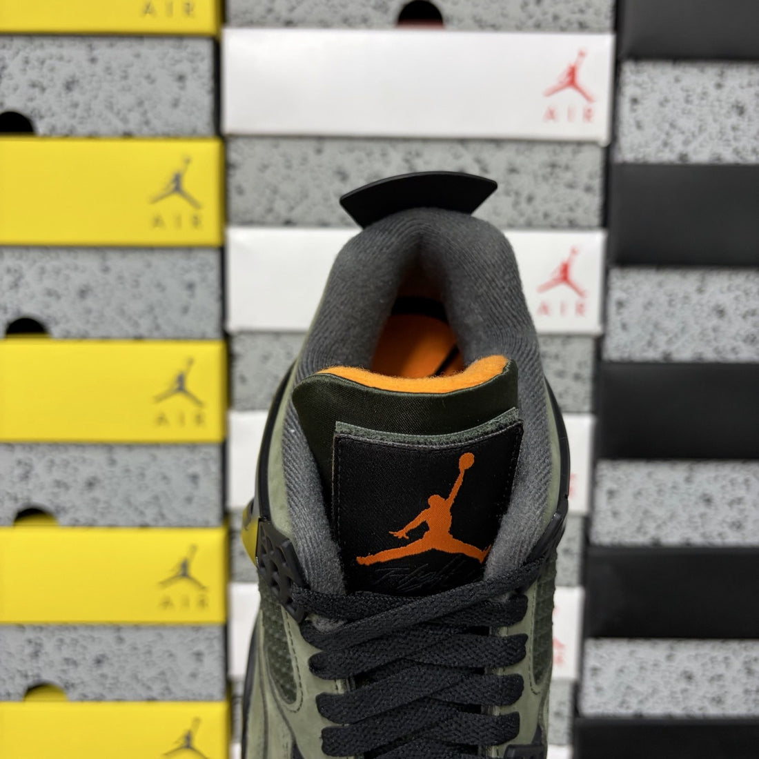 Air Jordan 4 Undefeated Olive