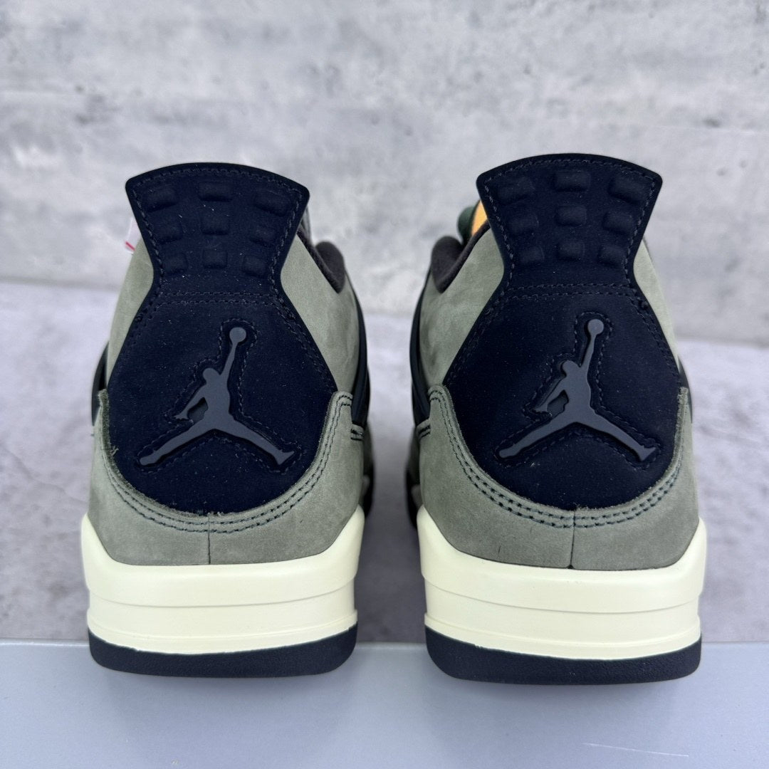 Air Jordan 4 Undefeated Olive Classic