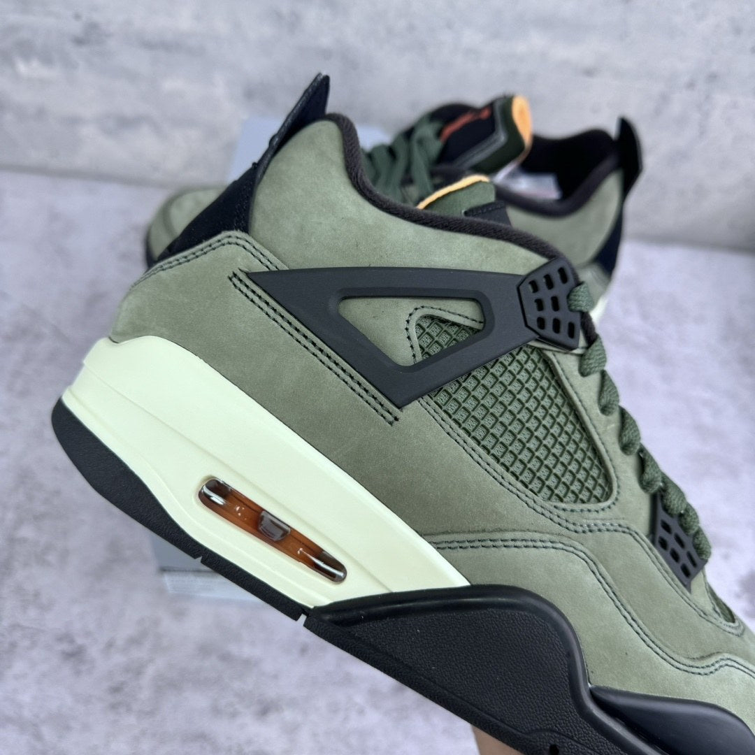 Air Jordan 4 Undefeated Olive Classic