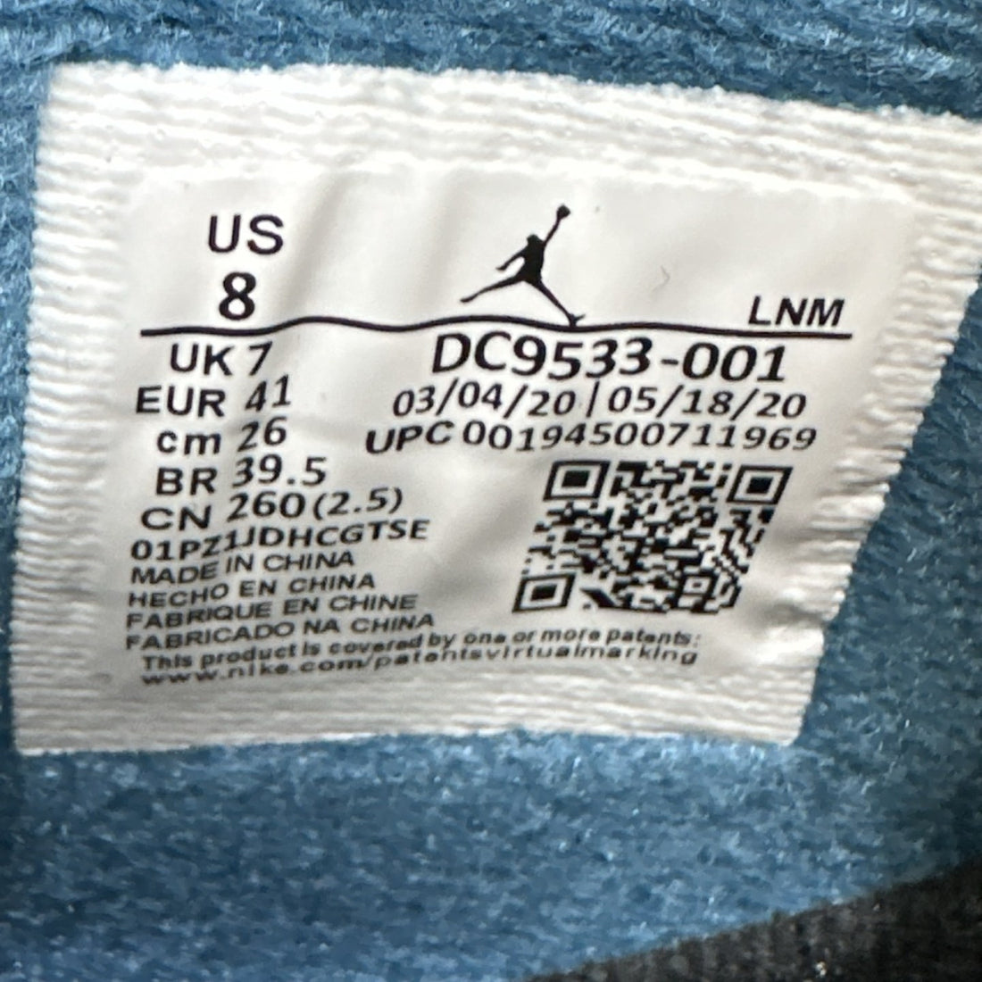 Air Jordan 4 Union Off Noir