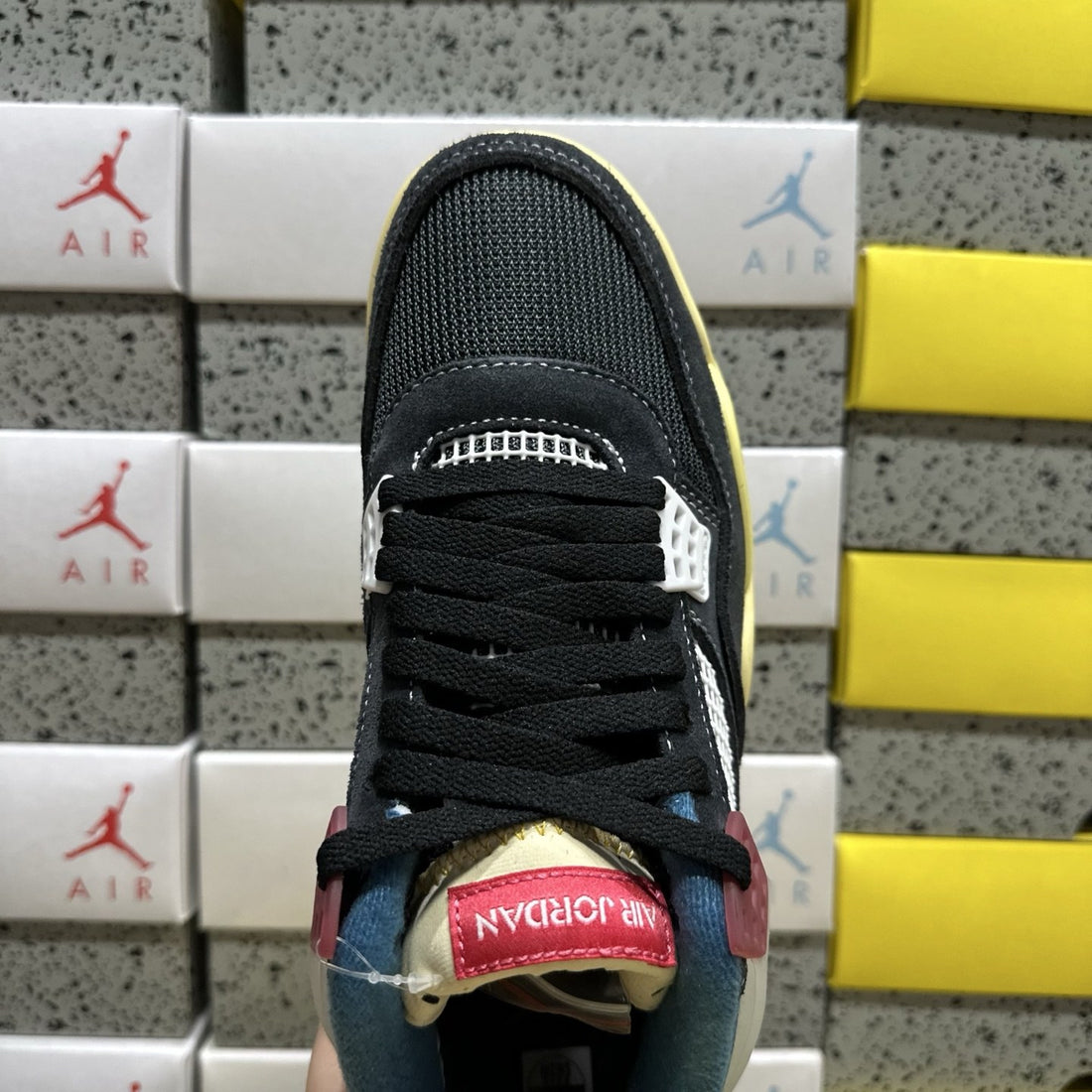 Air Jordan 4 Union Off Noir